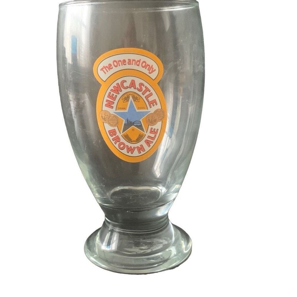 Pre Owned NewCastle Brown Ale Sip in Style with the One and Only Tulip Gobblet